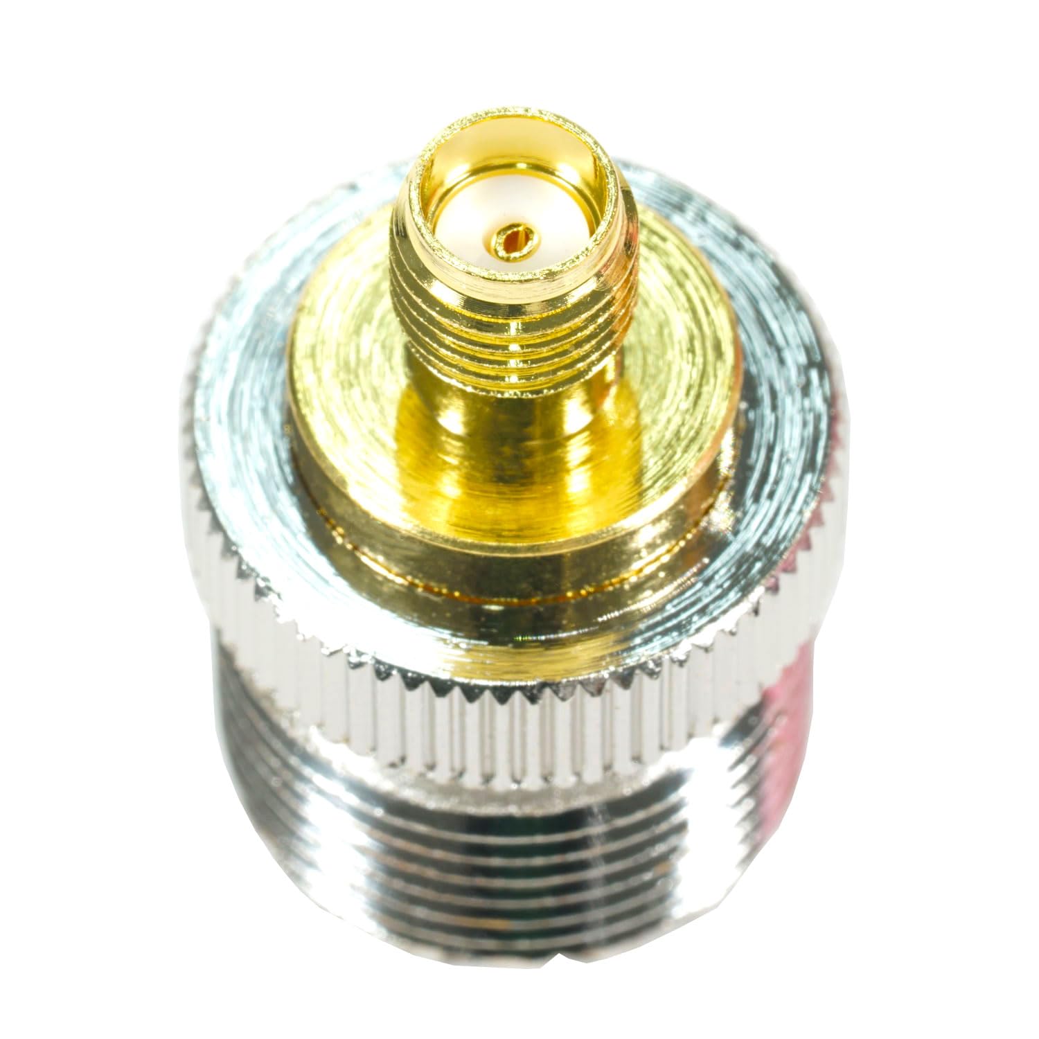 Fohevers 2 Pcs UHF SO239 Female to SMA Female Antenna Adapter for TV Wireless LAN Devices Wi-Fi Radios, UHF/F-SMA/F - Image 4