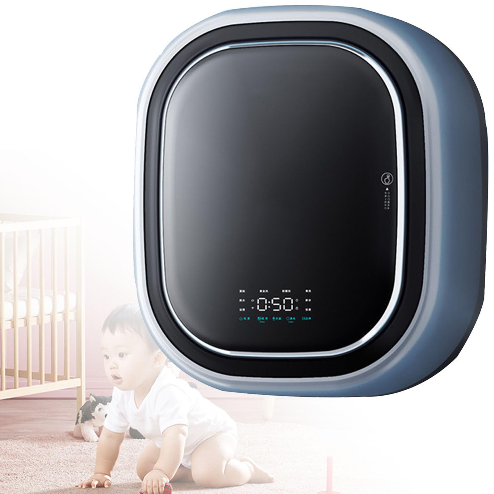 Pralka, w pełni automatyczna pralka do pralki na ścianie, pralka o mini bielizny 1450 W, pralka z pełną automatyczną pralką i suszarka do łazienki, kuchnia