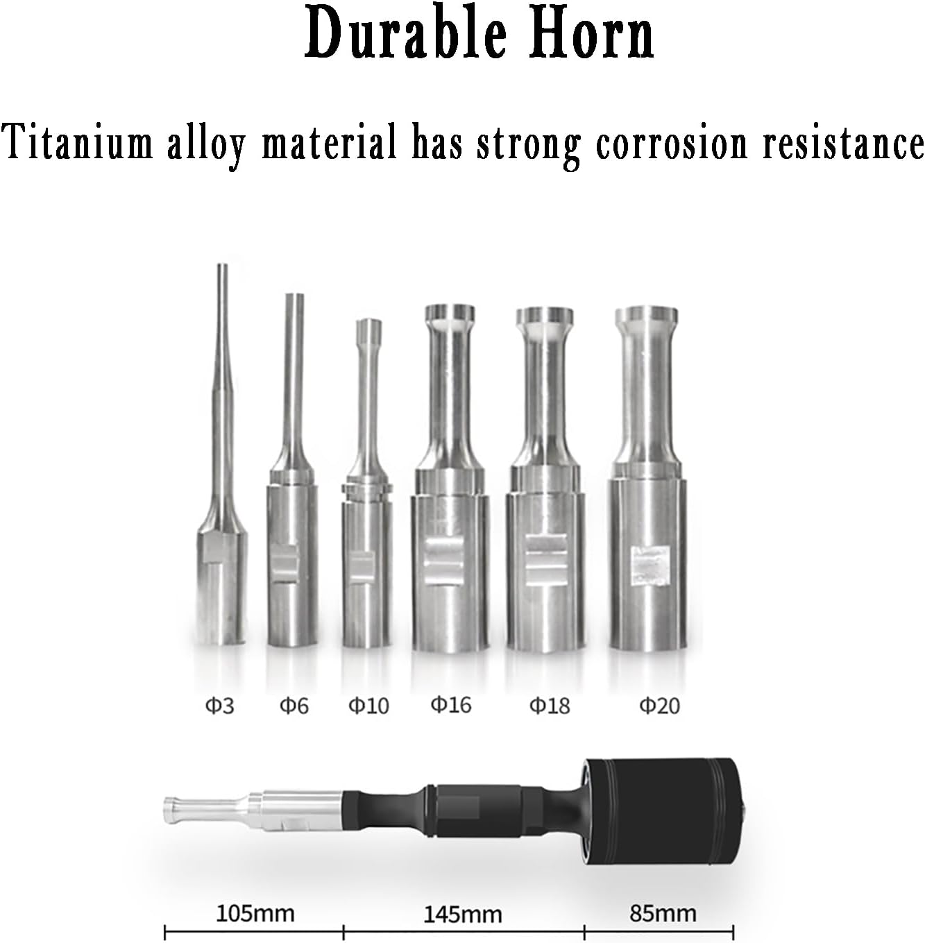 Ultrasonic Homogenizer, 0.1-1200MLSonicator Lab Cell Disruptor with 7 Inch LCD Touch Screen, Built-in Display Light, for Cell Disruption, Cell Separation, Extraction and Emulsification