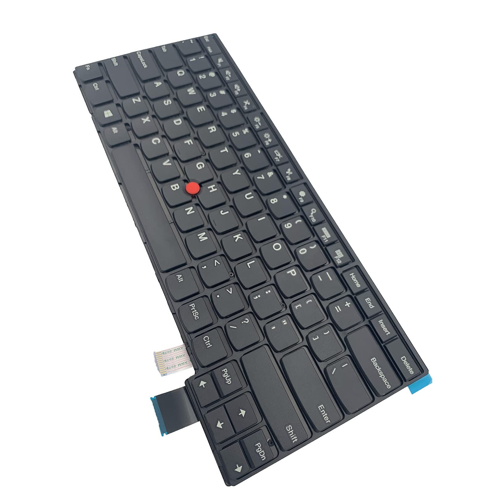 NEW For Lenovo Thinkpad 13 Gen 2 (20J1 20J2) Keyboard No Backlit French Silver