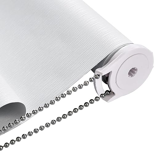 Miniatura 1 de ALLBRIGHT - Persianas opacas enrollables para ventanas con aislamiento térmico a rayas Jacquard