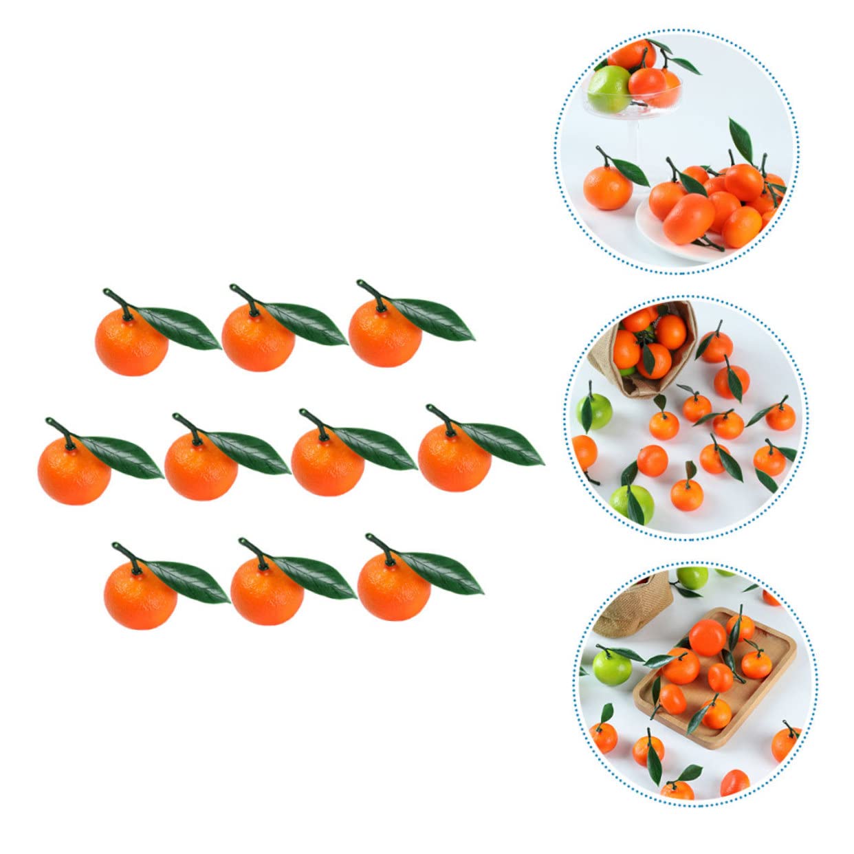 50stücke Künstliche Orangen Modelle Realistische Schaumfrüchte Für Fotografie Heimdekoration Und Spielzeug Für Kreative Arrangements Und Veranstaltungen