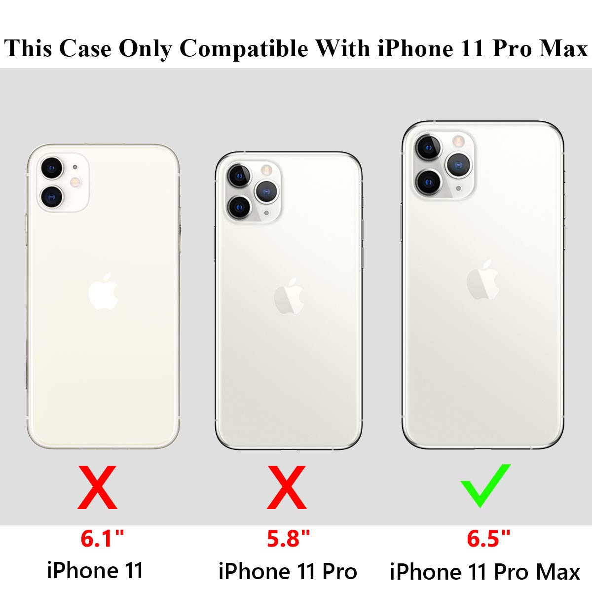 Amazon.com: Vofolen Case for iPhone 11 Pro Max Case Wallet Credit