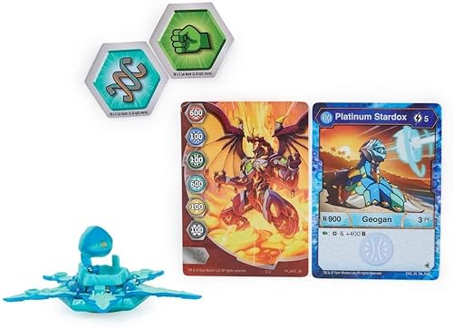 Miniatura 2 de Bakugan Evoluciones 2022 Platinum Series Die-cast Geogan Aquos Stardox