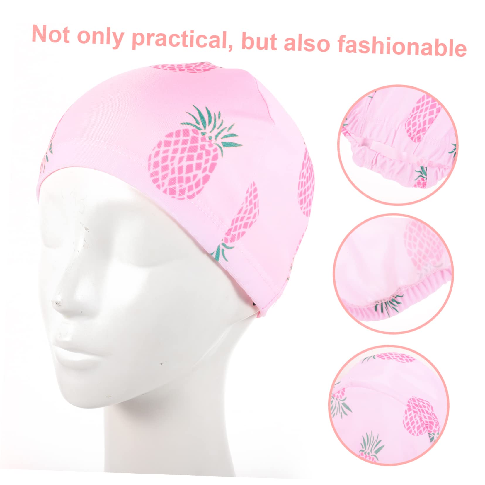 TOYANDONA Gorro De Natación Elástico para Piña para Piscina Y SPA Cómodo Y Transpirable