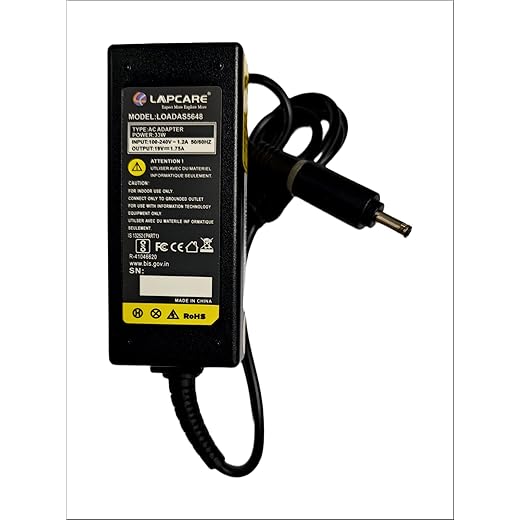 Lapcare 33W Laptop Charger Adapter 0Mm