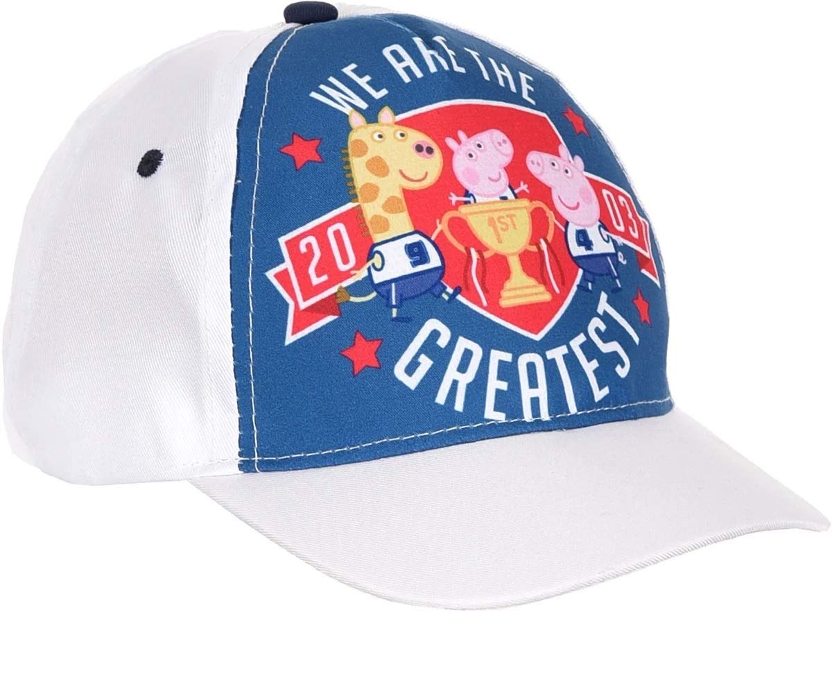 Peppa Pig Boy's Cap White - White - 52