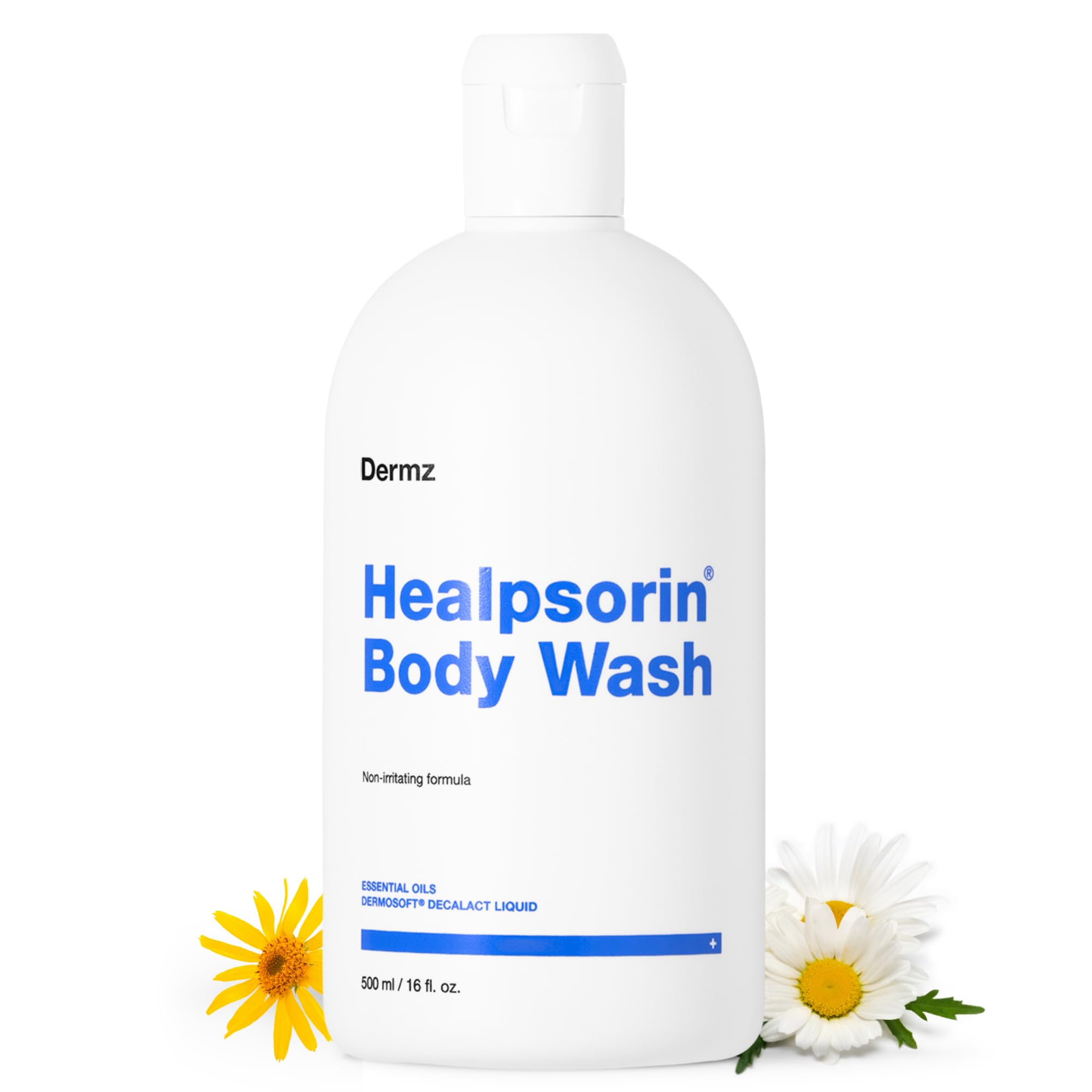 Healpsorin Antifungal Body Wash: Psoriasis, Eczema, Dermatitis and Sensitive Shower Gel - Eczema Treatment - 500ml