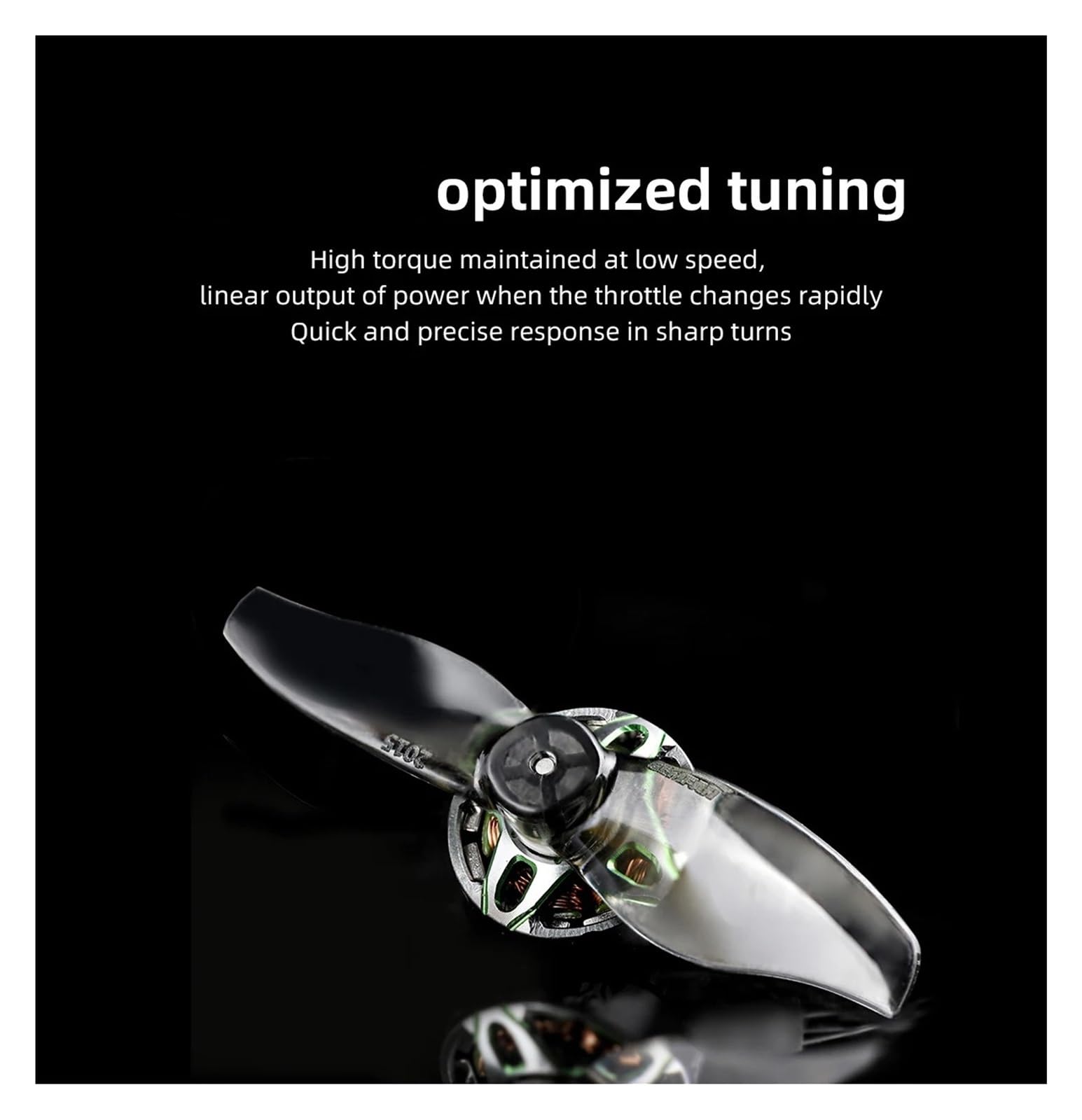 Motore 1202.5 11000KV 1-2S 4,5g per Cinewhoop 2-3" N52H 9N12P 88W