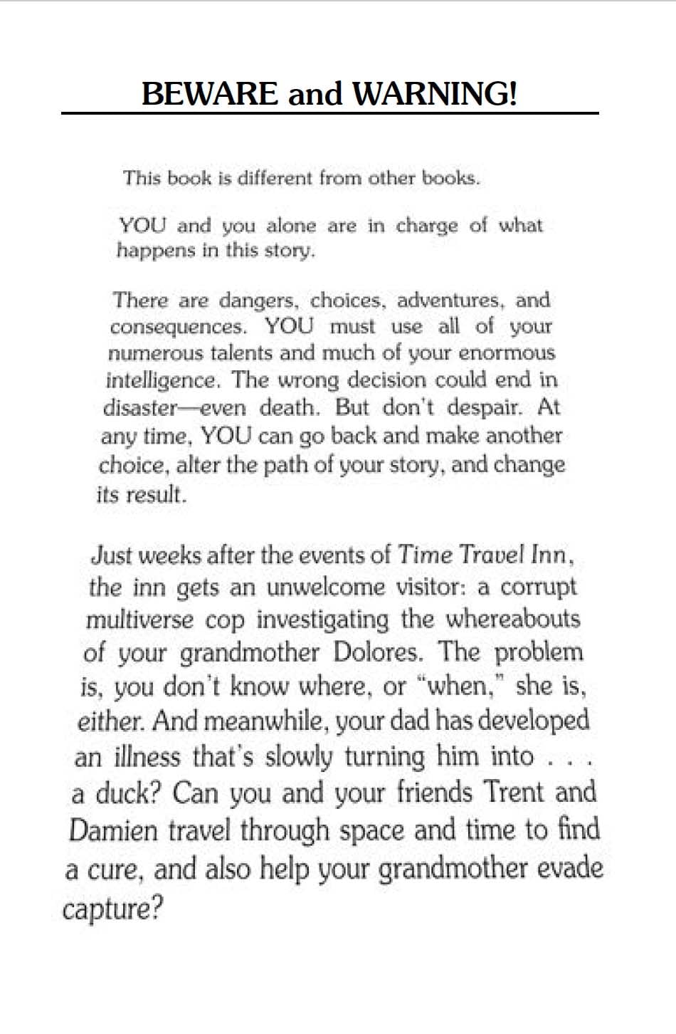 Time Travel Inn 2 (Choose Your Own Adventure New Classics) - Image 3