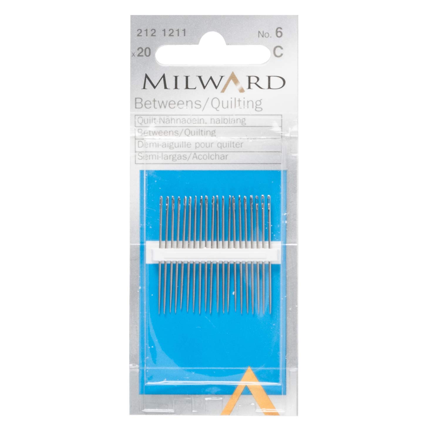 Betweens/Quilting Hand Sewing Needles, No.6