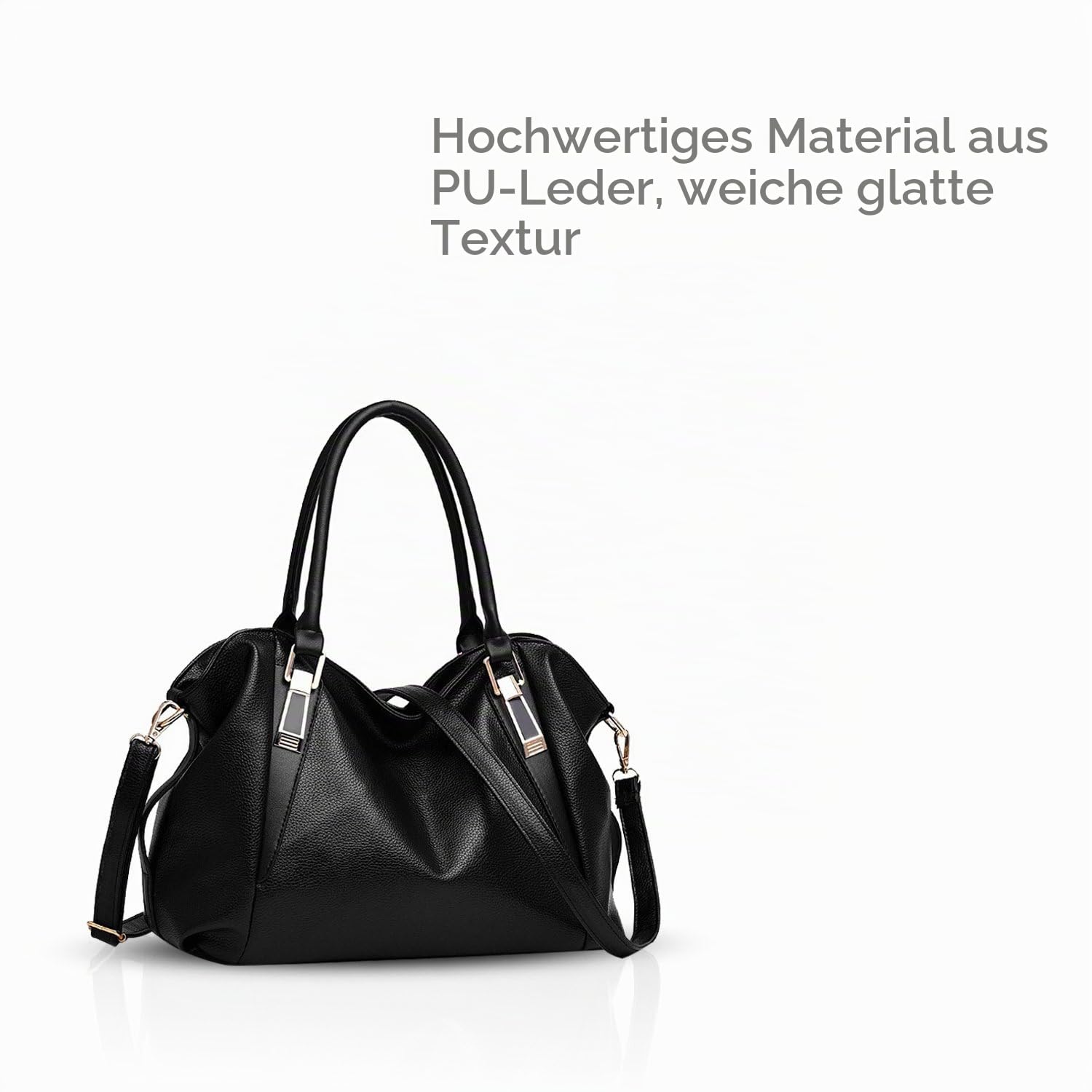 Nicole&Doris Neue Tasche Damen Klassische beiläufige Art und Weise weiche Tasche tragbaren Umhängetasche Frauen Kuriertaschen Frauen Handtasche