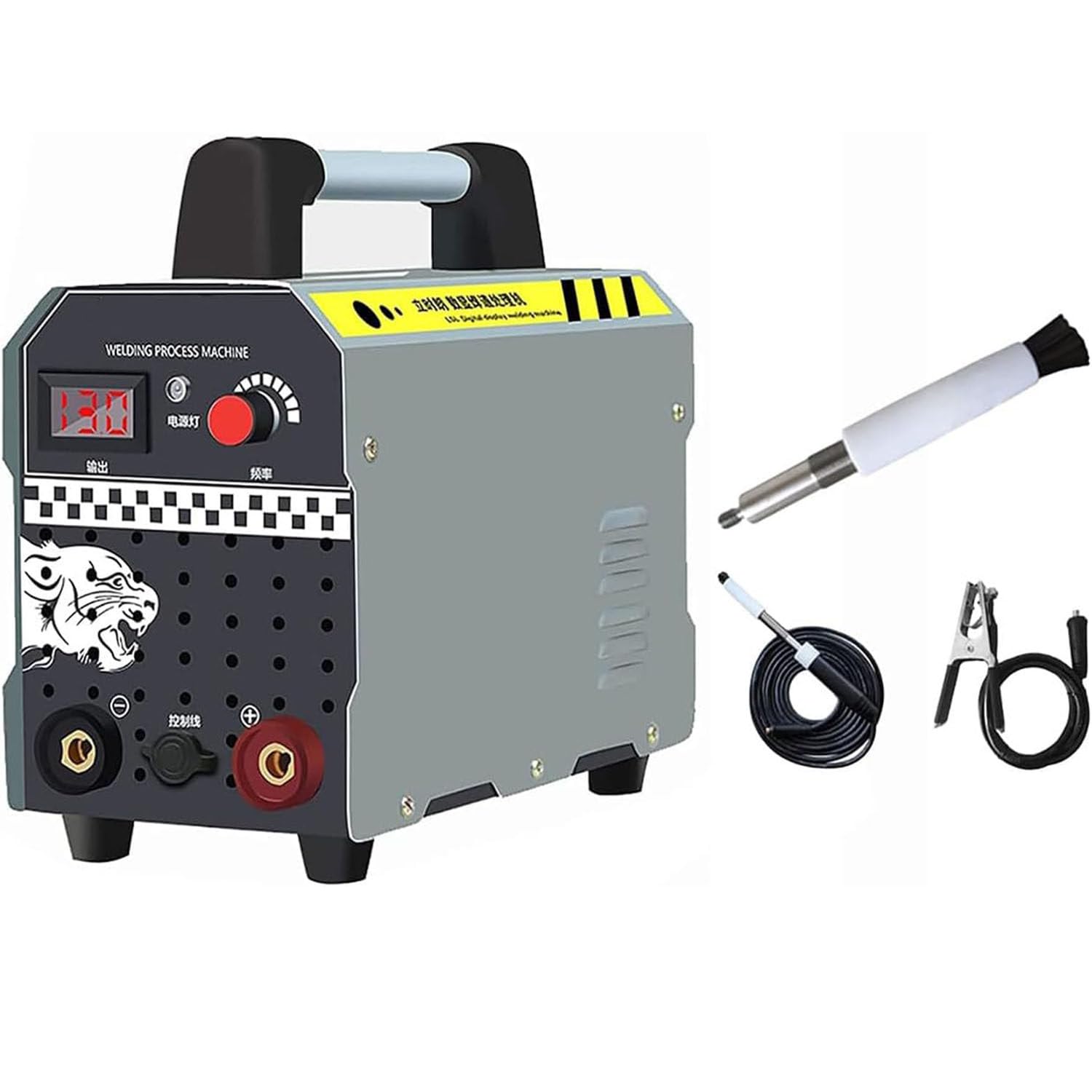 Macchina per Pulizia Cordoni Saldatura 1000w,Macchina per Lavorazione dei Cordoni Saldatura,Macchina per Pulizia Punti Saldatura Arco Argon,Lucidatrice Elettrolitica,110V