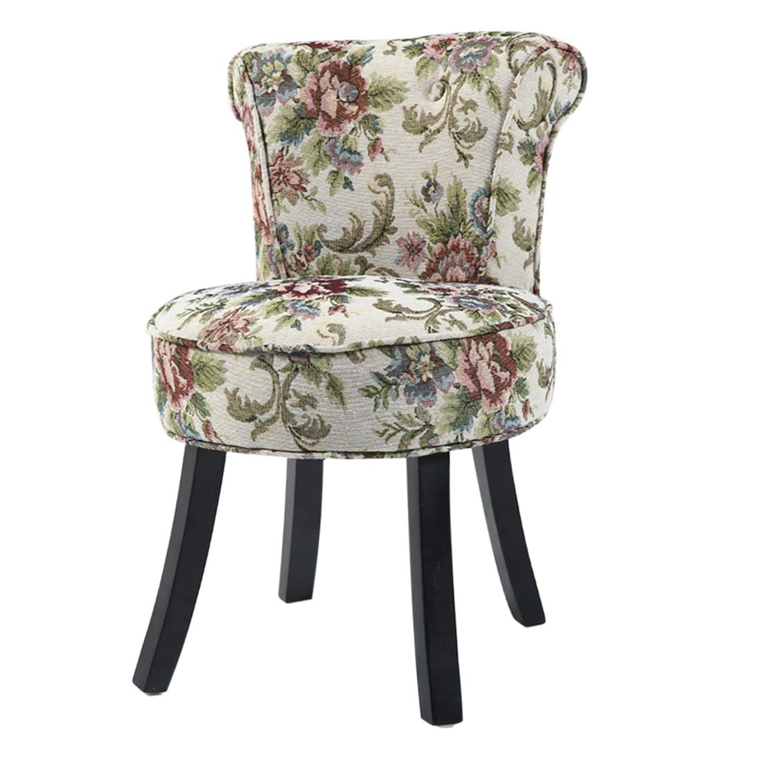 Buy Comfortable Chair European Vanity Stool,Button Tufted Backrest