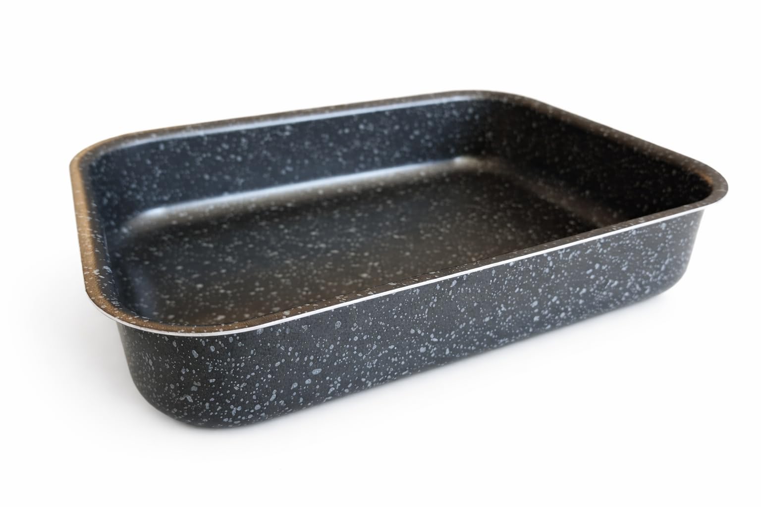 RollitPop Teglia da Forno Rettangolare Antiaderente in Alluminio, Adatta per Lasagne e Pizze, 31x23 cm, Facile da Pulire in Lavastoviglie, Made in Italy