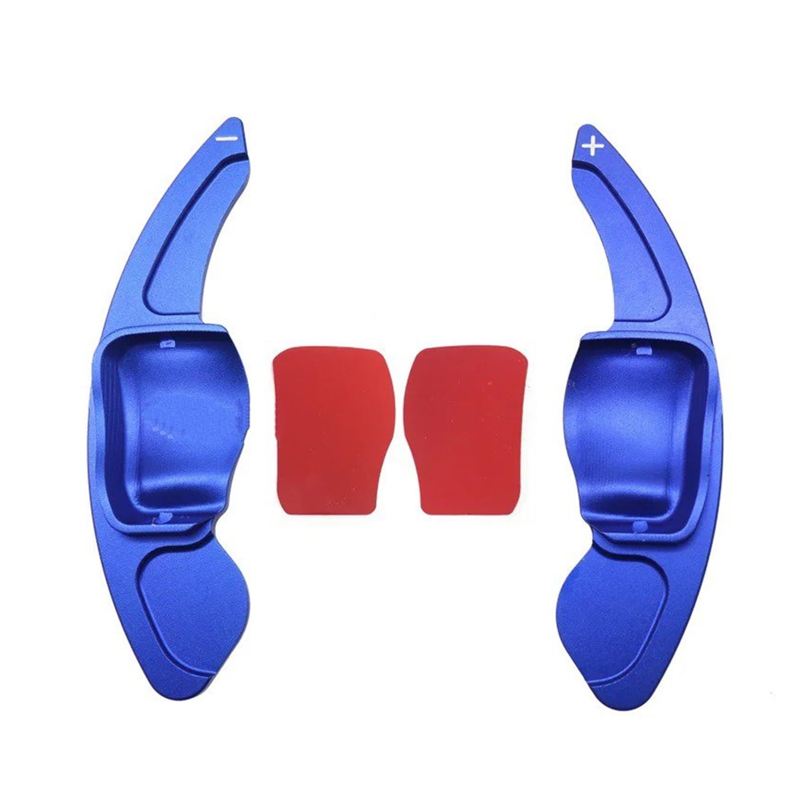 Yakisa Blue Paddles Shift For Vw For Tiguan For Golf For Jetta For Gti For Scirocco 2Pces Steering Wheel Paddle Shifters Extension Aluminum Alloy Paddle Shifter(Blue)
