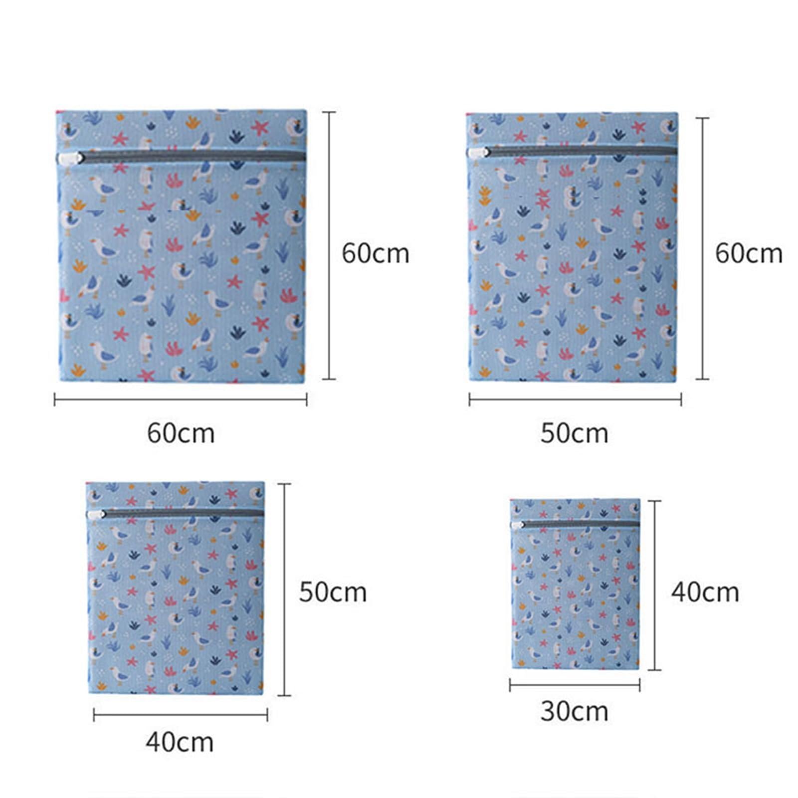 bolsa de lavandería, bolsa de lavandería, 2 bolsas de lavandería for lavadoras, for el cuidado de la ropa, malla for lavandería doméstica(Xl 60-60cm)