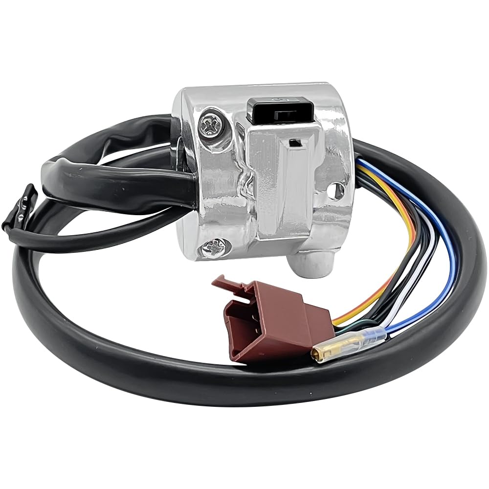 Interruttore manubrio destro adatto per Honda Shadow 600 VT600 VT600C / VT600CD VLX 1999-2007 Avviamento Arresto Spegnimento Pulsante 35013-KW9-921 35013-KW9-920