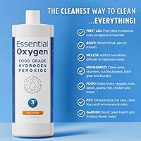 Vista 2 de Peróxido de hidrógeno de Essential Oxygen, 3 % de grado alimenticio, 857584005057, 1, 1