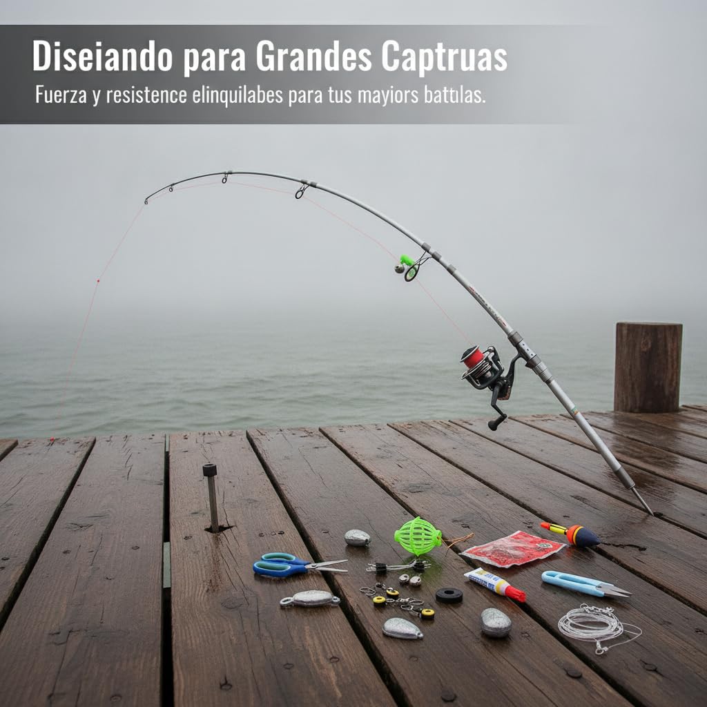 Set Pesca in Mare | Configurazione in metallo, Accessori da Pesca, Pesca d Scogliera, Per Appassionati di Mare