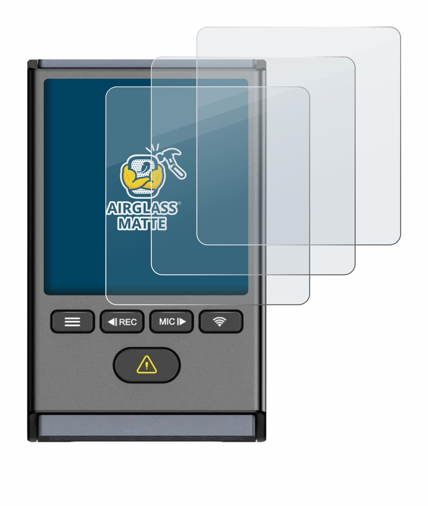 brotect Anti-Glare Glass Screen Protector Matte Compatible with VIOFO A119 Mini 2 (3 Pack) - Anti-Scratch 9H Protection Film