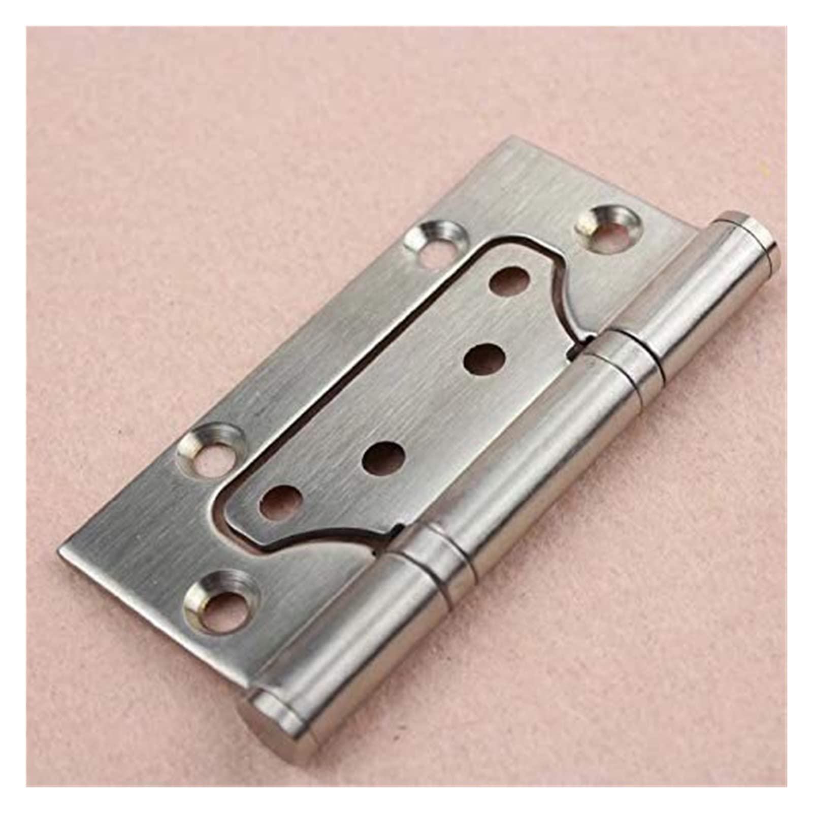Cerniere per Porte, Cerniera per Porte da 4 Pollici Resistente Cuscinetto per Slot Libero in Acciaio Inossidabile Cerniera per Porta Secondaria Muta Ispessita per Interni