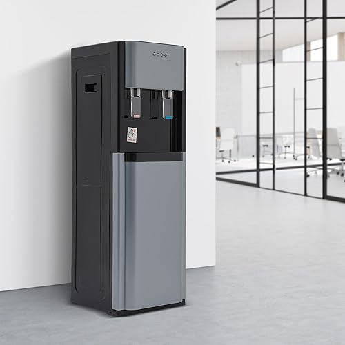 Miniatura 9 de Dispensador de agua de carga inferior, enfriador de agua de 5 galones con 3 ajustes de temperatura, dispensador de agua con funciones de calefacción