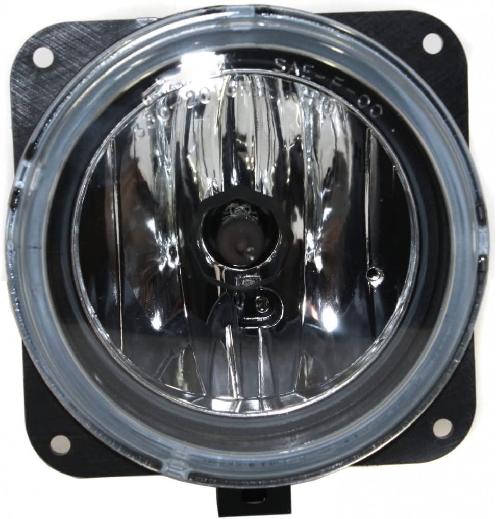 For Ford Escape 2005-2006/Focus w/SVT Model 2002-2004/Mustang w/Cobra 2003-2004/Lincoln LSS Round 2002 Fog Light Assembly Driver OR Passenger Side | Single Piece | CAPA Certified FO2592194C