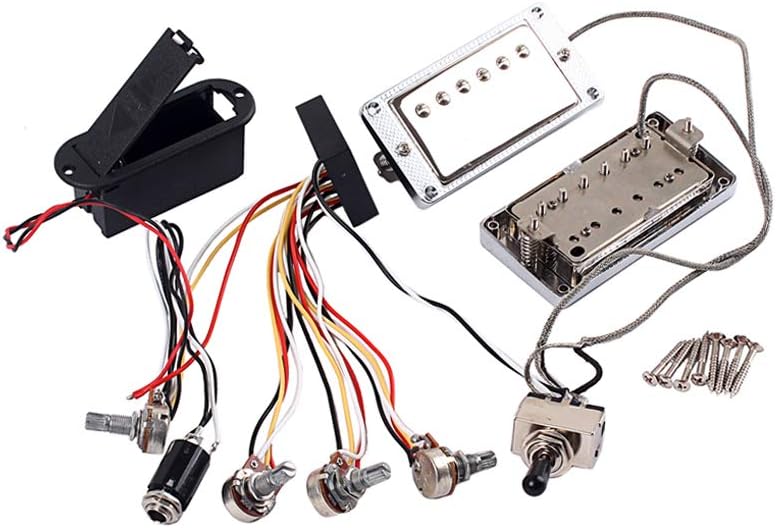 Alnicov Guitar Pickup，Humbucker Pickup，with Electronic Circuit Battery Box，for LP Guitar