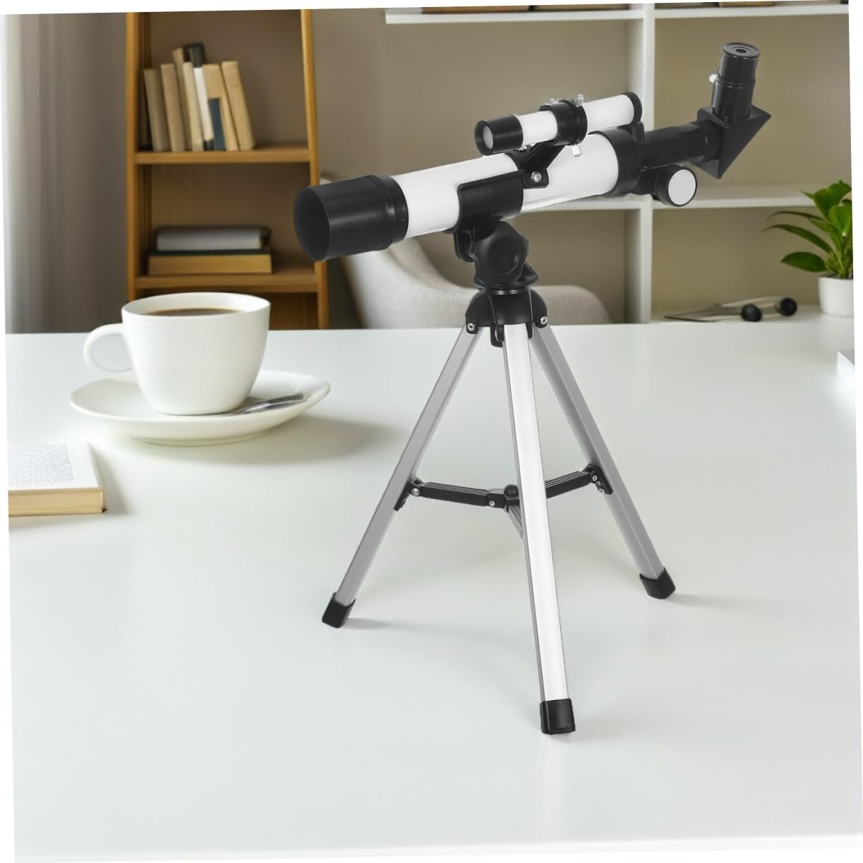 jojofuny Kids Astronomical Telescope: 40040 Educational Space Observation Tool with HD Lenses - Interactive Teaching Telescope for Children's Science Projects