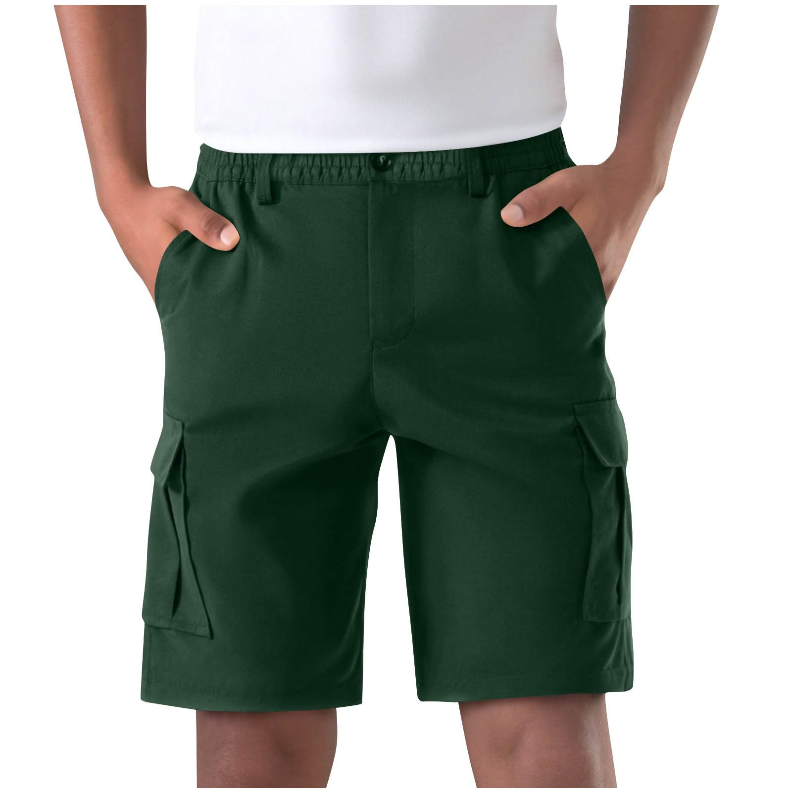 Cargo Shorts Herren Sommer Kurze Hosen Kurz Arbeitshose Chino Shorts Laufshorts Casual Outdoorshorts Cargoshorts mit Taschen Baggy Herrenshorts Elastische Taille Freizeitshorts Mehrfarbig 3XL