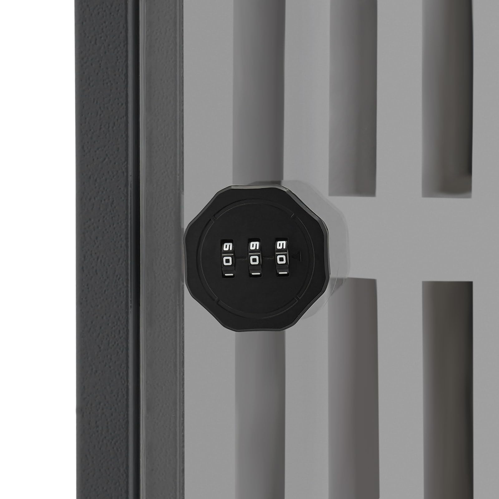 Armadietto da parete in acciaio inox con serratura a combinazione per telefoni cellulari, perfetto per aule, uffici, fabbriche e laboratori (nero, 36 slot)