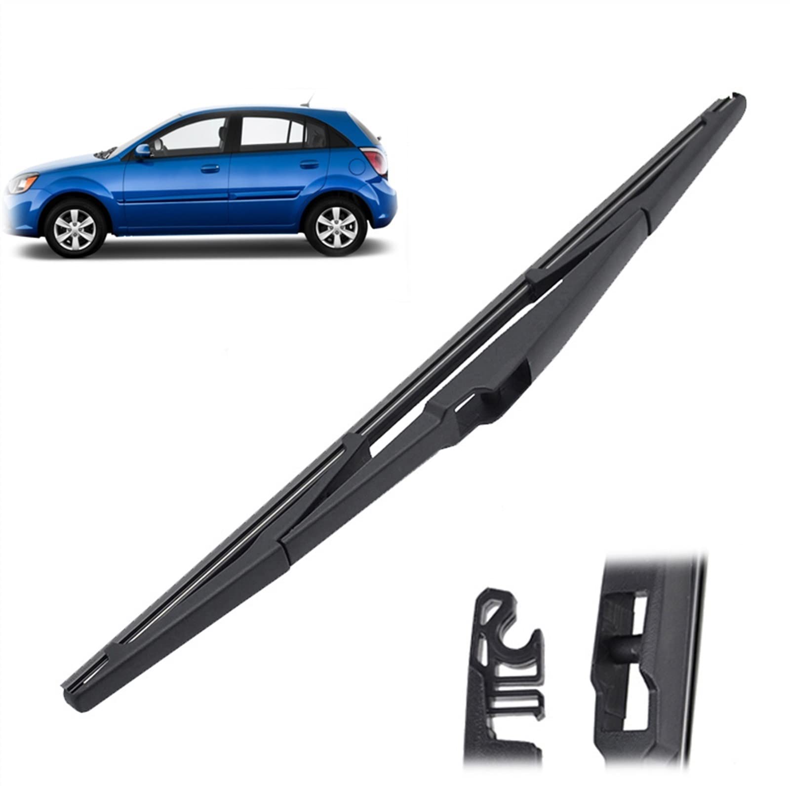 Essuie-glace arrière de 14 pouces pour Kia Rio JB 2005-2011