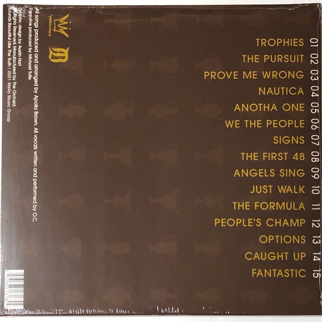 新品 Apollo Brown + OC / Trophies LP レコード Trophies | Apollo Brown & OC | Apollo Brown