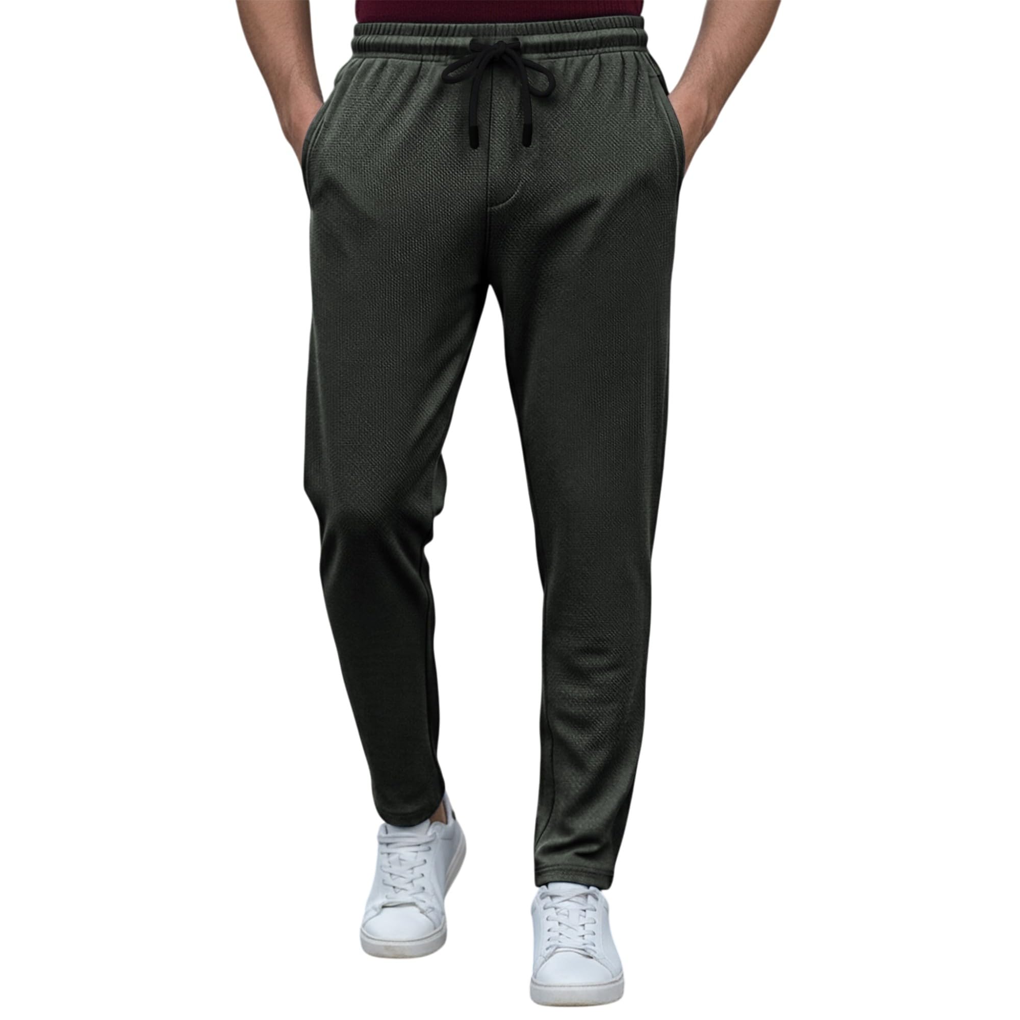 Men's Regular Fit Trackpants-image-29