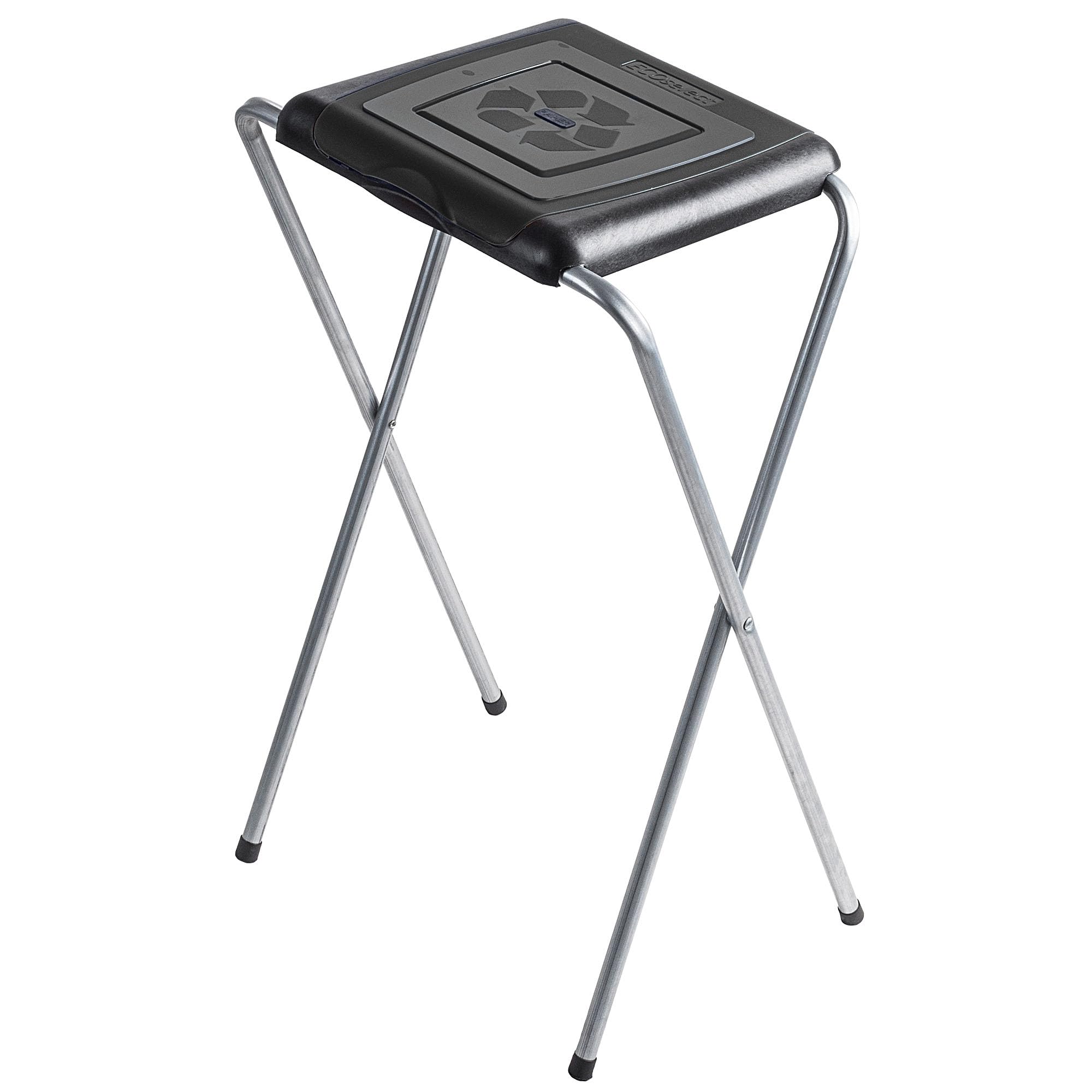 KADAX Porte-Sacs Poubelle pour Intérieur et Extérieur, Support Pratique et Efficace pour Les Sacs de Recyclage, Facilitant la Gestion des Déchets (Noir)