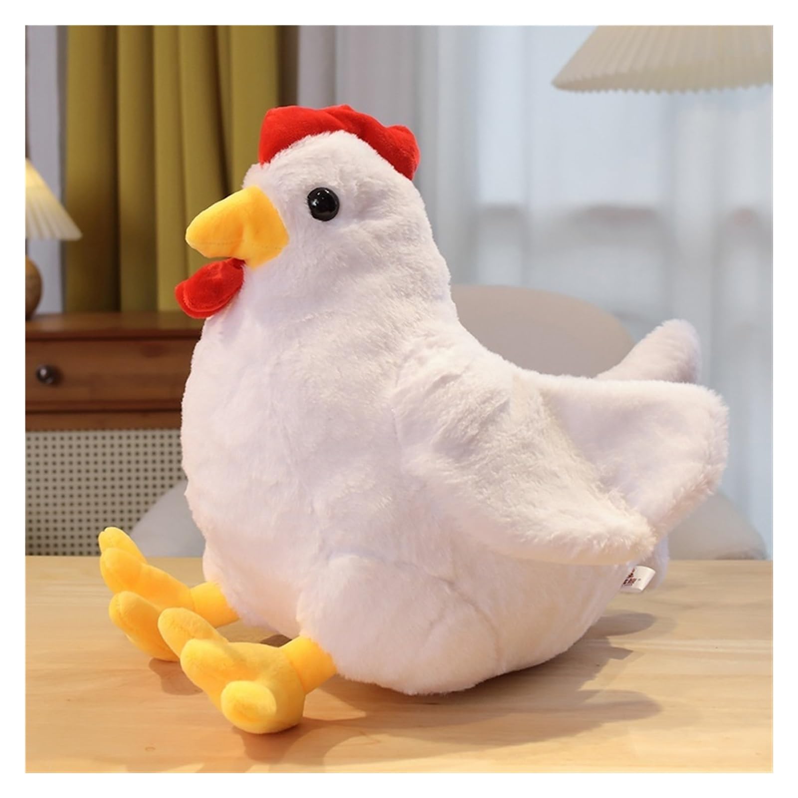Paas Flatino Kip Jip - Hondenspeelgoed - Pluche - Grijs - 40x21x2 cm Paas Flatino Kip Jip - Hondenspeelgoed - Pluche - Grijs - 40x21x2 cm