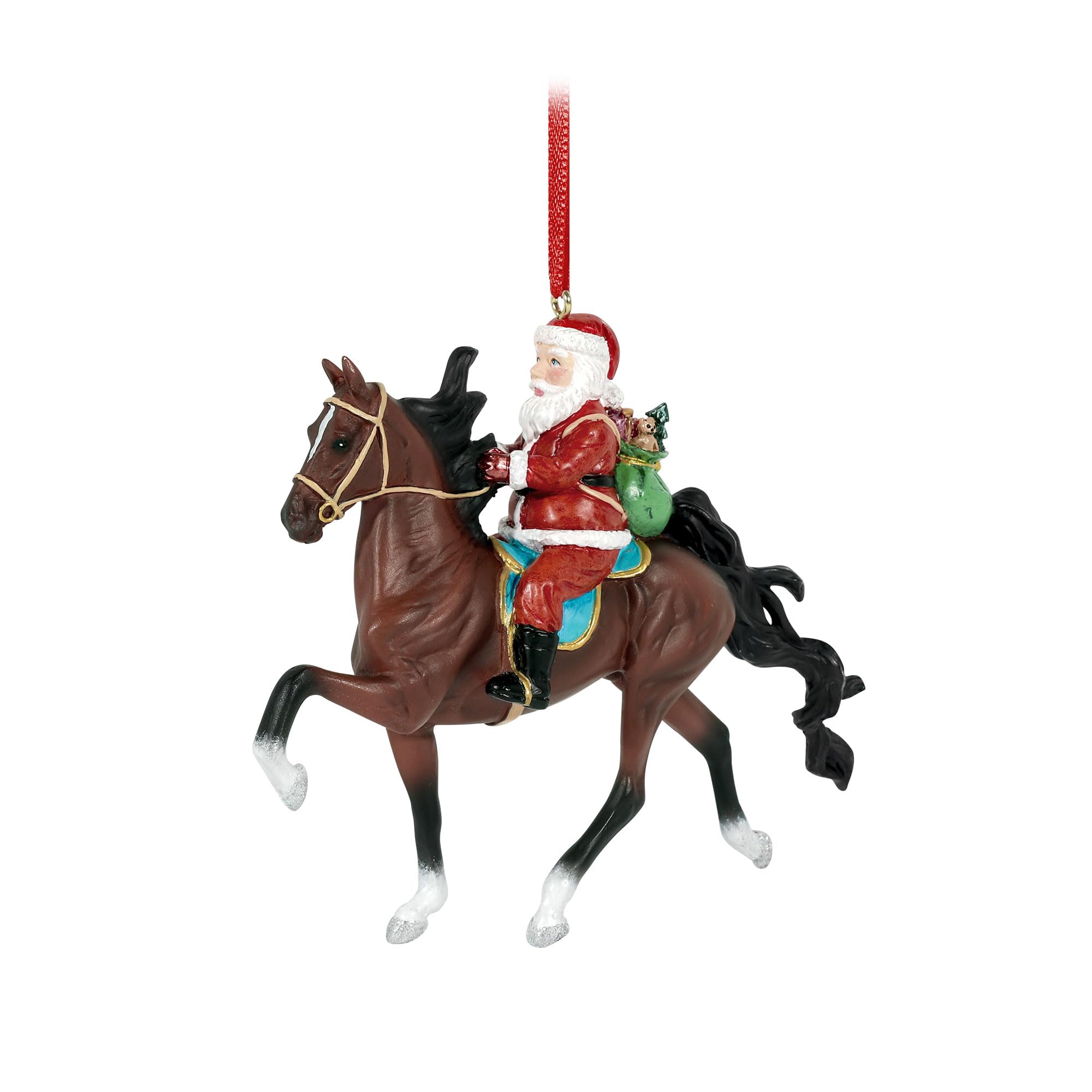 Breyer 2025 Santa Ornament | Showman Santa | Model # B-HP-10227