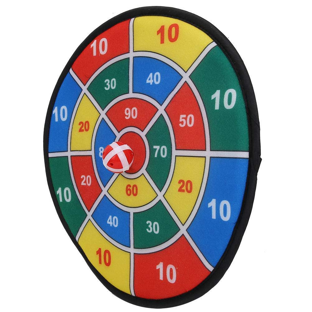 SKYFUN (LABEL) Kids Ball Throwing Game with 3 Sticky Strapped Colorful Balls Lint Double Sided Dart Board Game for Children Adult-14 Inch Size (B0CDGWT18C) Amazon Price History, Amazon Price Tracker