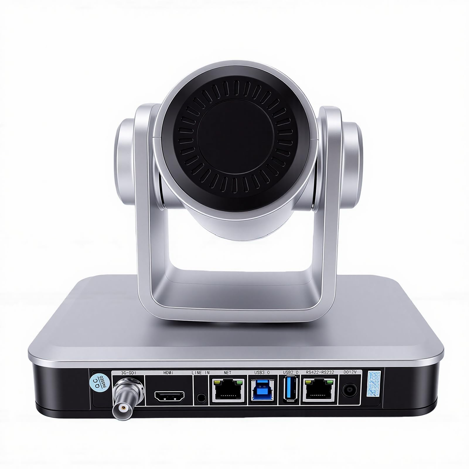 Sxhlseller Telecamera PTZ 4K, con Zoom Ottico 30x |Telecamera per Videoconferenza con Tracciamento AI Ultra HD 60Hz, Uscita IP 3G SDI HDMI USB 3.0 (Spina europea)