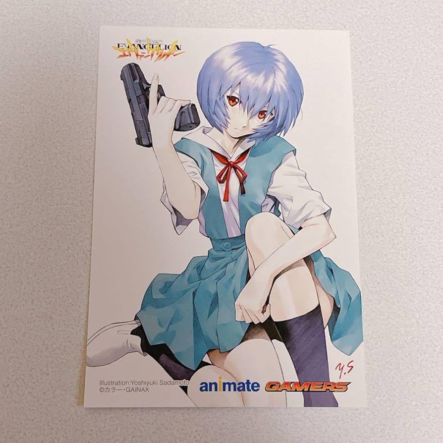 希少　レア　非売品　エヴァンゲリオン　特典　ポストカード　卓本義行　綾波レイ エヴァンゲリオン 限定 貞本義行 描き下ろし ポストカード 綾波