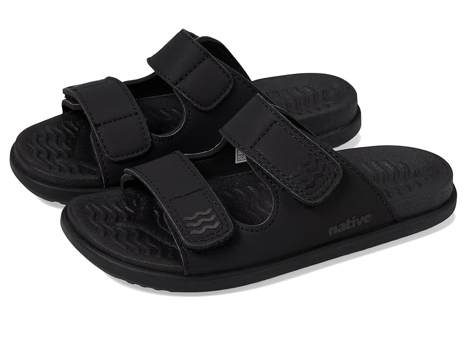Native Shoes Kids Frankie Sugarlite (Little Kid) (Jiffy Black/Jiffy Black) Kid's Shoes INTERNATIONAL SHIPPING