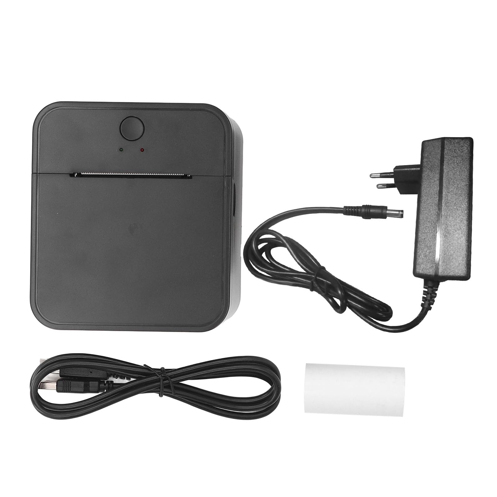 Drukarka POS, Termiczna Drukarka pokwitowań USB 58 Mm, Restauracyjna Drukarka Kuchenna z automatyczną obcinarką, Drukarka Etykiet USB dla Systemów Mac, Linux, IOS i