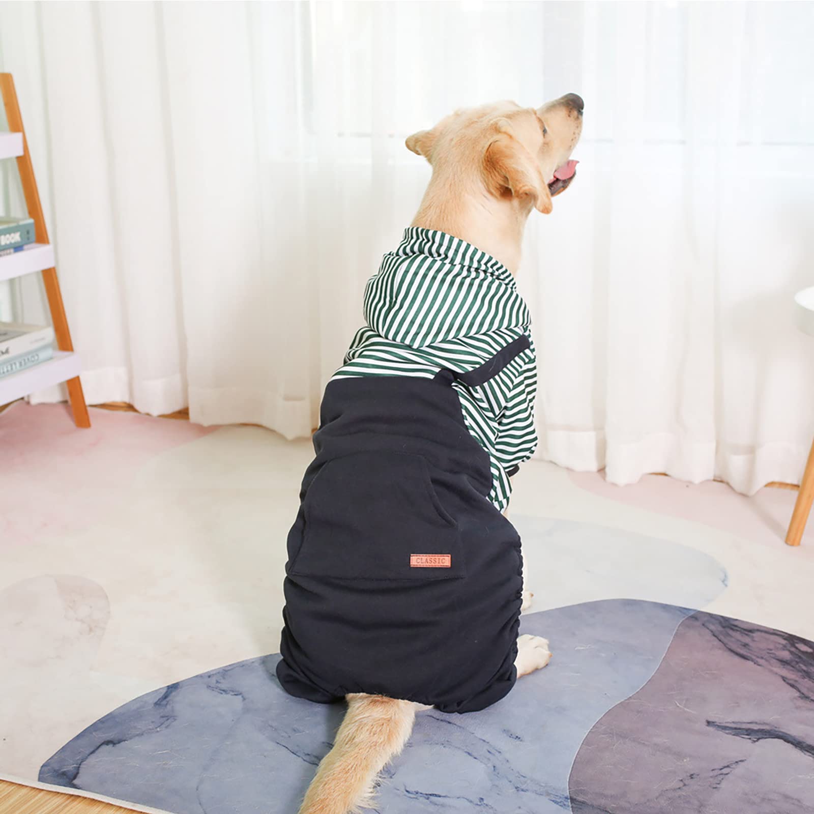 Amazon.co.jp: ドッグウェア パーカー 冬服 厚手 防寒 保温 犬服