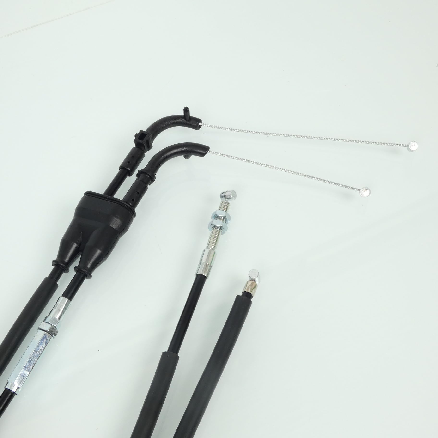 Cable De Acelerador Para Moto Yamaha XTZ 750 Super Tenere 1989-1997 - Marca Teknix, Incluye Cables Y Fundas