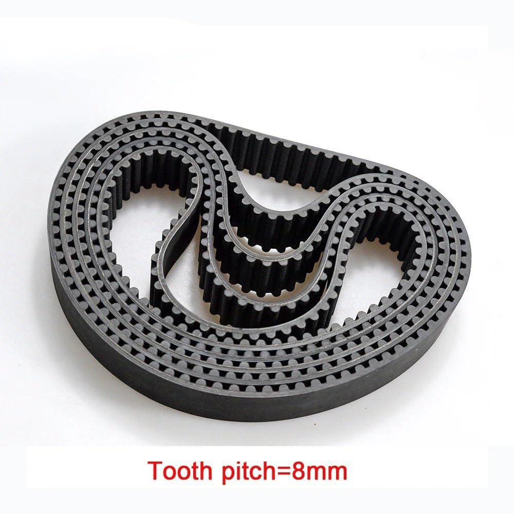 Drive Belt Correa Síncrona HTD 8M Ancho 15/20/25/30/35/40/50Mm 1360 Dientes 170 Correas Distribución(2 piezas,50mm)
