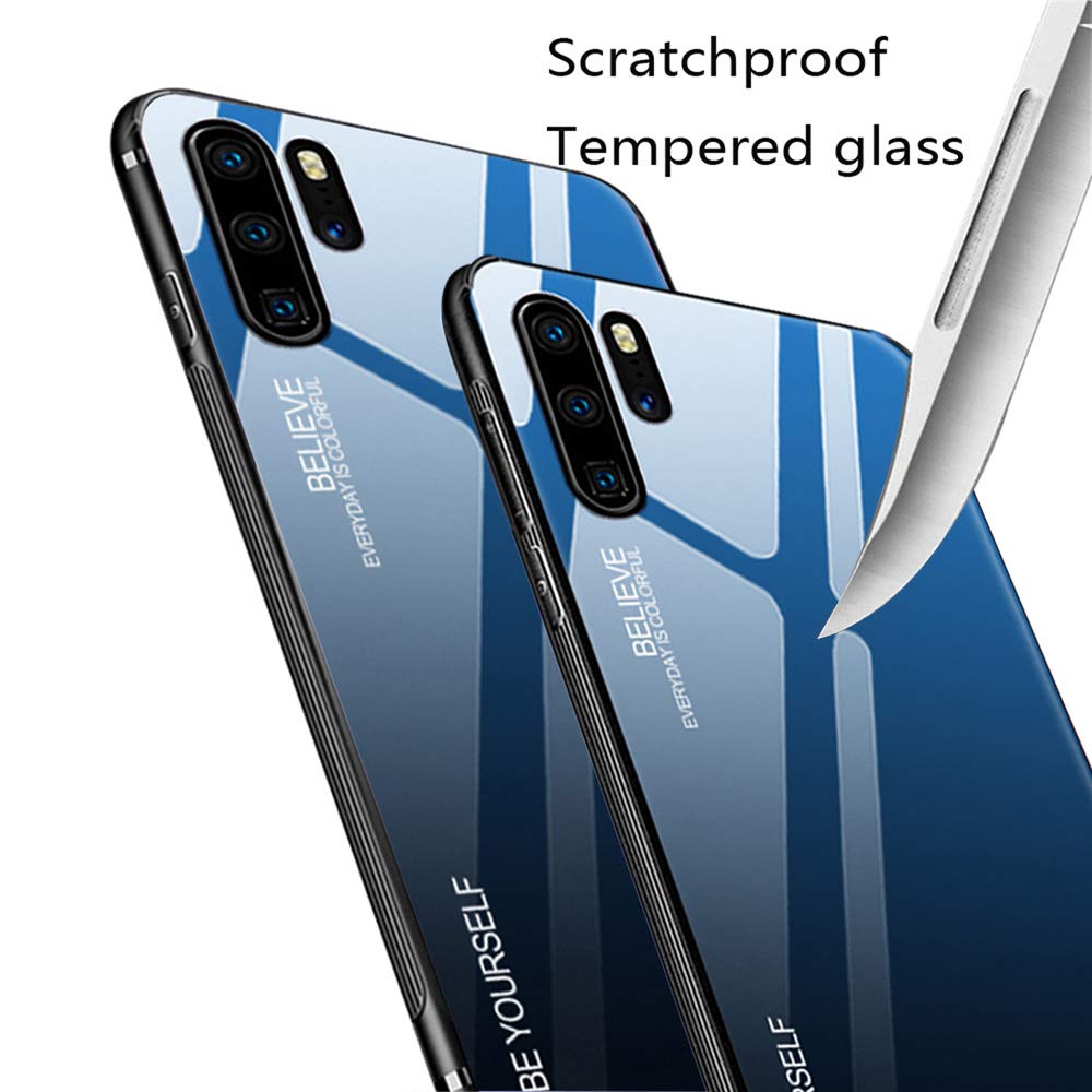 Pack Coque + Verre Trempé Pour Huawei P30 Pro - Etui Arrière Silicone/gel - Neuf