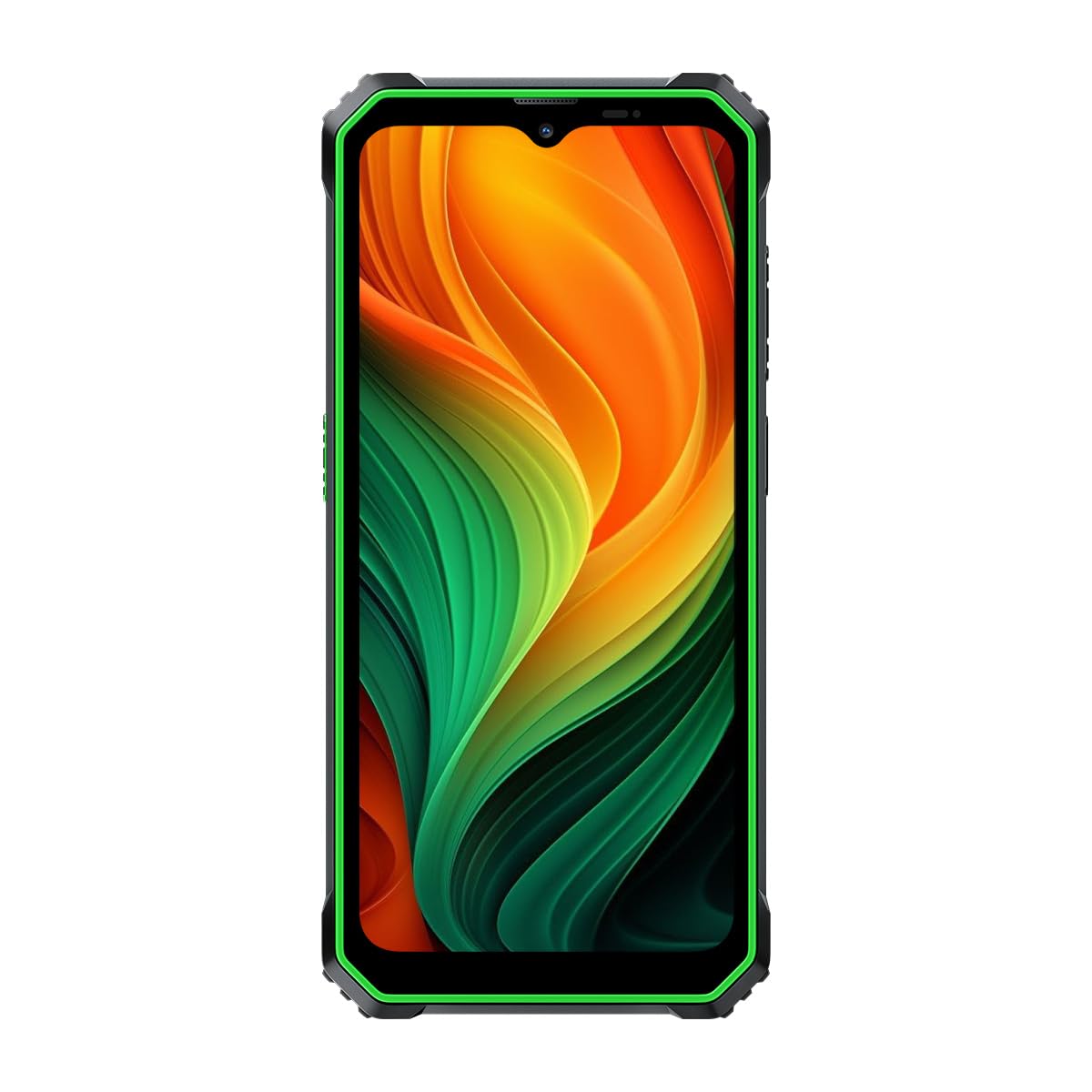 Blackview BV6200 Plus | 6,56" HD+ 90Hz | 32GB RAM + 128GB (2TB) | Verde | Smartphone Rugged | 11000mAh | 16MP + 13MP Cámara | Android 15 | IP68/IP69K | NFC | Dual SIM | Garantía de 2 años
