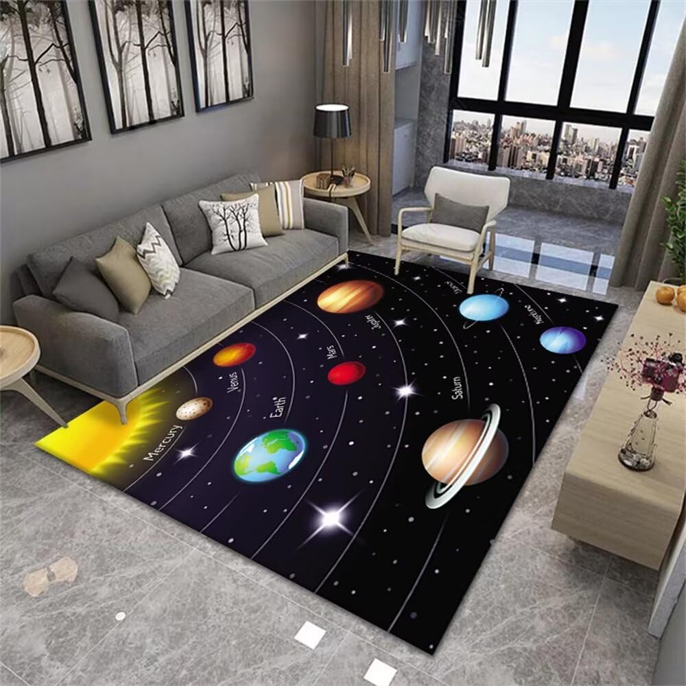 Tapis de salon isolation phonique et anti-salissure 160x200 cm
