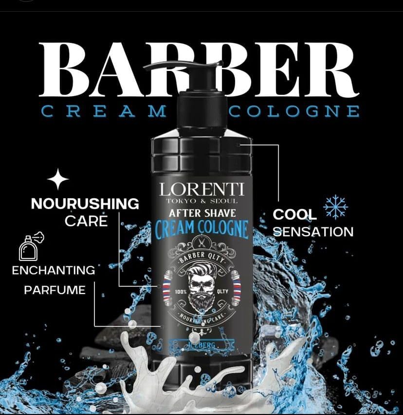 Lorenti Aftershave Cream Cologne 400ml | Barber Quality, Heals Skin, Nourishes, Long Lasting Smell, and Calms Down Burn - For All Skin Types 13.5 Fl Oz (Wild) - Image 3